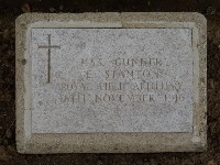 Struma Military Cemetery - Stanton, E